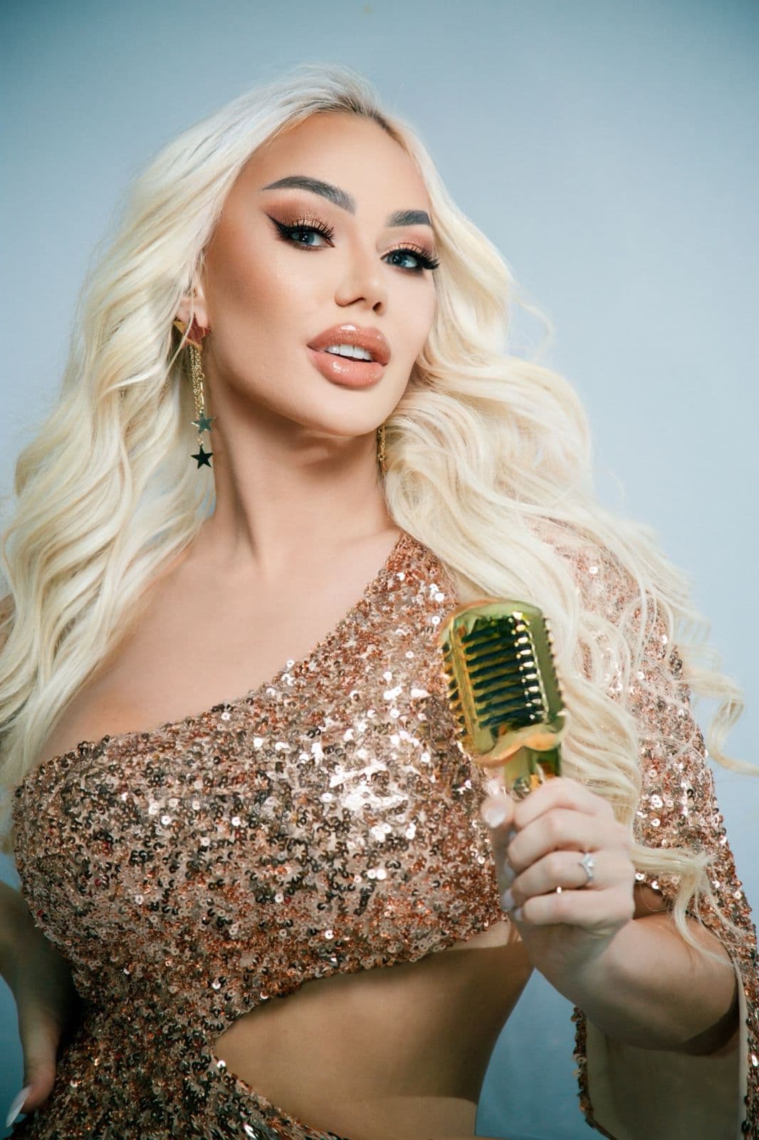 Kamila performing internationally